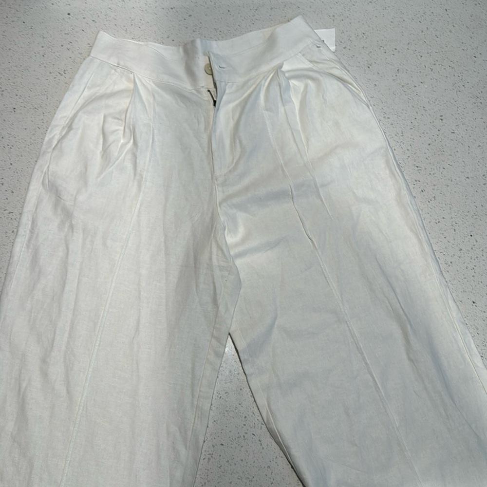 Christian siriano white pants